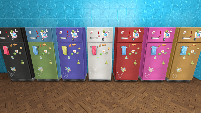 Галерея мода Холодильник Magnet Refrigerator #1